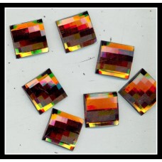 Brown Square Flatback 